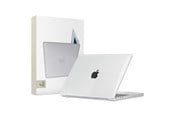 Laukut - Tech-Protect SmartShell Case for MacBook Pro 14" M1 / M2 / M3 2021-2023 - Transparent - 9589046919138
