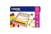 Luovat leikit - Playbox Creative Weaving Set - 4 Yarn Colors - 27222