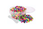 Luovat leikit - Playbox Small Plastic Beads 850 pcs - 5+ Years - 27516