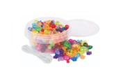 Luovat leikit - Playbox Transparent Mixed Beads 180 pcs - 5+ Years - 27519