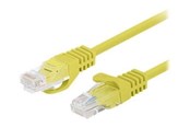 Verkkokaapelit - Lanberg patch cable - 2 m - yellow RAL 1016 - Keltainen - 2m - PCU6-20CC-0200-Y