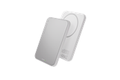 Powerbank - dbramante1928 re-charge - Power Bank 5K Wireless Slim Qi2.2 - 25w Powerbank - Valkoinen - 5000 mAh - CP05ACWH7273