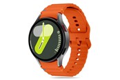 Smartwatch - Lisävarusteet - Tech-Protect Silicone Sport Strap for Samsung Galaxy Watch 4 / 5 / 5 Pro / 6 / 7 / FE - Orange - 5906302313457