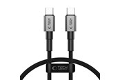 USB kaapelit - Tech-Protect UltraBoost USB-C DNA PD60W/3A 50 cm Cable - Grey - 5906302380763