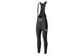 Pyörätarvikkeet - Rockbros YDCK012-1 Long Fleece Bib Tights with Pad Size XXL - Black - Rockbros-200018005
