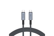 USB kaapelit - Tech-Protect UltraBoost Max USB-C 4.0 / USB-C 4.0 PD 240W 8K 40Gbps 2m Cable - Grey - 5906302308996