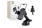Puhelin - Muut lisävarusteet - Tech-Protect V7 Car Cockpit / Air Vent Phone Holder - Black - 5906302309061