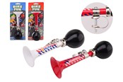 Pienet lahjat lapsille - John Toy Bike Fun metal bikehorn fire / police - assorted - 263-20623
