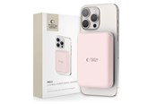 Powerbank - Tech-Protect LifeMag PB11 Power Bank with MagSafe 10000mAh 15W USB-C Port - Pink + USB-C Cable Powerbank - Vaaleanpunainen - 10000 mAh - 5906302309535