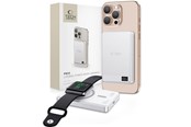 Powerbank - Tech-Protect Powerbank PB33 LifeMag MagSafe 5000mAH - Silver Powerbank - hopea - 5000 mAh - 5906302309597