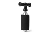 Pyörätarvikkeet - Rockbros CO₂ pump aluminum alloy valve head cartridge-free Presta/Schrader compatible - black - Rockbros-420003001