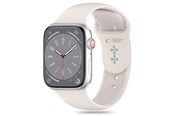Smartwatch - Lisävarusteet - Tech-Protect  Silicone Strap for Apple Watch 4 / 5 / 6 / 7 / 8 / 9 / SE (38 / 40 / 41 mm) - Beige - 5906302310159