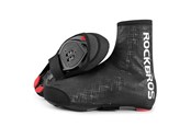 Pyörätarvikkeet - Rockbros LF1081 Windproof Waterproof Shoe Covers 42-46 cm - Black - Rockbros-LF1081-L