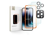 Puhelintarvikkeet - Näytönsuojat - Tech-Protect Supreme Set Tempered Glass for iPhone 16 Pro Max - Clear (3 pcs) - 5906302310937