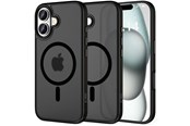 Puhelin - Kannet ja kotelot - Tech-Protect MagMat MagSafe Case for iPhone 16 - Black - 5906302311088