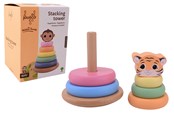Puulelut - Jouéco The Wildie Family Stacking Tower - 263-80118