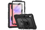 Tabletti - Kannet & Suojakotelot - Tech-Protect  Solid360 Case for Samsung Galaxy Tab S9 FE 10.9" X510 / X516B - Black - 9319456606249