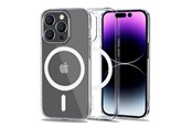 Puhelin - Kannet ja kotelot - Tech-Protect FlexAir Hybrid MagSafe Case for iPhone 14 Pro - Clear - 9589046925382