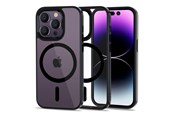 Puhelin - Kannet ja kotelot - Tech-Protect MagMat MagSafe Case for iPhone 14 Pro Max - Clear Black - 9589046925504