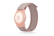 Puhelin - Muut lisävarusteet - Tech-Protect Nylon Strap for Kids on Apple AirTag - Pink - 9589046926037