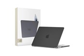 Laukut - Tech-Protect SmartShell Case for MacBook Air 13" M2 / M3 / 2022-2024 - matt black - 9589046924064
