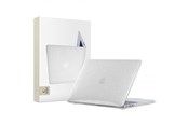 Laukut - Tech-Protect  SmartShell Case for MacBook Air 13" M2 / M3 / 2022-2024 - Clear Glitter - 9589046924095