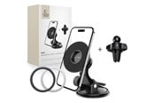 Puhelin - Muut lisävarusteet - Tech-Protect  N50 Car Magnetic MagSafe Phone Holder for Cockpit / Air Vent - Black - 9589046925771
