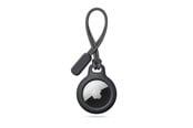 Puhelin - Kannet ja kotelot - Tech-Protect Rough Chain Apple AirTag Case with Pendant - Black - 9589046926228