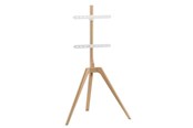Seinäkiinnitys, AV-kiinnikkeet & AV-kalusteet - NorStone Vision Wood Tripod TV Stand - Max - recommended for - NPRVISWOOMWB