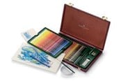 Kirjoitus- ja piirustustarvikkeet - Faber-Castell Albrecht Durer Watercolor Pencils Wood Case of 48 Accessories - 117506