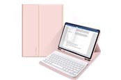 Tabletti - Kannet & Suojakotelot - Tech-Protect SC Pen + Keyboard Case with Keyboard for iPad 10.9" 2022 - Pink - 9490713927663