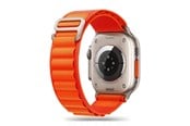 Smartwatch - Lisävarusteet - Tech-Protect Nylon Pro Strap for Apple Watch 4 / 5 / 6 / 7 / 8 / 9 / SE / Ultra 1 / 2 (42 / 44 / 45 / 49 mm) - Orange - 9490713928356