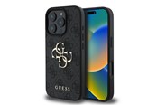 Puhelin - Kannet ja kotelot - GUESS 4G Big Logo Case for iPhone 16 Pro - Black - 3666339327545
