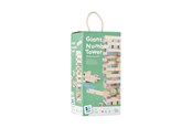 Lautapelit - BS Toys Giant Wooden Number Tower - 46pcs. - GA520