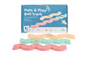Rakennussarjat - BS Toys Wooden Ball Track Pass and Play - 4pcs. - GA527
