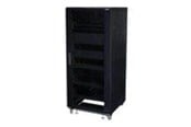 Seinäkiinnitys, AV-kiinnikkeet & AV-kalusteet - Sanus Component Series CFR2127 rack - for AV System - black - Max 340 kg - recommended for - CFR2127-B1