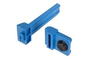 Räkit - Rack - Middle Atlantic Forward Small Device Mounting Clamps - Blue - Pack of 4 - FWD-SIDECLMP-4