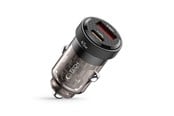 Puhelin - Adapterit & Laturit - Tech-Protect CC45W Car Charger USB-C PD 45W / USB-A QC 3.0 - Black - 9490713931707