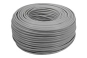 Verkkokaapelit - Maclean bulk cable - 50 m - grey - Harmaa - 50m - MCTV-578