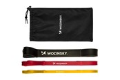 Urheilu & Fitness - Wozinsky WGO-3 latex resistance bands - 3 pcs. - 5907769384585