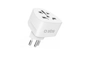 Muut kaapelit - SBS CH Travel Adapter - Universal - White - TEADAPTCHWORLD