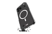 Puhelin - Kannet ja kotelot - Puro Impact Clear D3O TPU+PC Case Compatible with MagSafe for iPhone 17 Pro - Transparent - PUIPC17P63IMPCLD3OTR