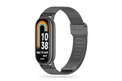 Smartwatch - Lisävarusteet - Tech-Protect MilaneseBand Strap for Xiaomi Smart Band 8 / 8 NFC - Black - 9490713935156