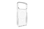 Puhelin - Kannet ja kotelot - Puro Lite Mag TPU+PC Case Compatible with MagSafe for iPhone 17 Pro - Transparent with White Ring - PUIPC17P63LITEMAGTR