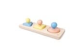 Vauva- ja taaperolelut - Hape Montessori Mirror Shape Puzzle Wood - E0072