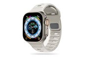 Smartwatch - Lisävarusteet - Tech-Protect IconBand Line Strap for Apple Watch 4 / 5 / 6 / 7 / 8 / 9 / SE / Ultra 1 / 2 (42 / 44 / 45 / 49 mm) - Beige - 9490713935088