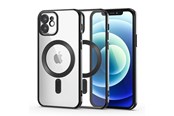 Puhelin - Kannet ja kotelot - Tech-Protect  MagShine Line MagSafe Case for iPhone 12 - Black - 9490713935422