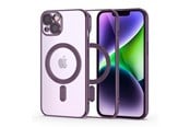 Puhelin - Kannet ja kotelot - Tech-Protect MagShine Line MagSafe Case for iPhone 14 - Purple - 9490713935583