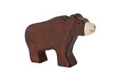Puulelut - Spectrum Holztiger Wooden Brown Bear - 80183-error