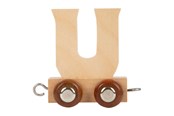 Puulelut - Small Foot - Wooden Letter Train - U - 12 pieces - 7480-display12